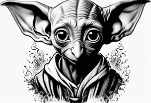 Dobby from harry potter tattoo idea