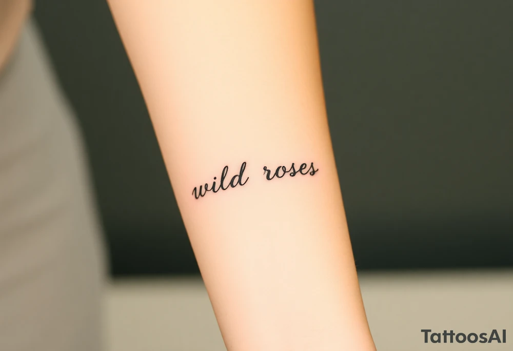 vintage bouquet of wild roses and meadow flowers with morning dew tattoo idea