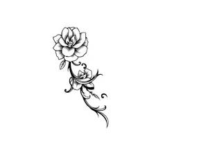 hip tattoo on the hip tattoo idea