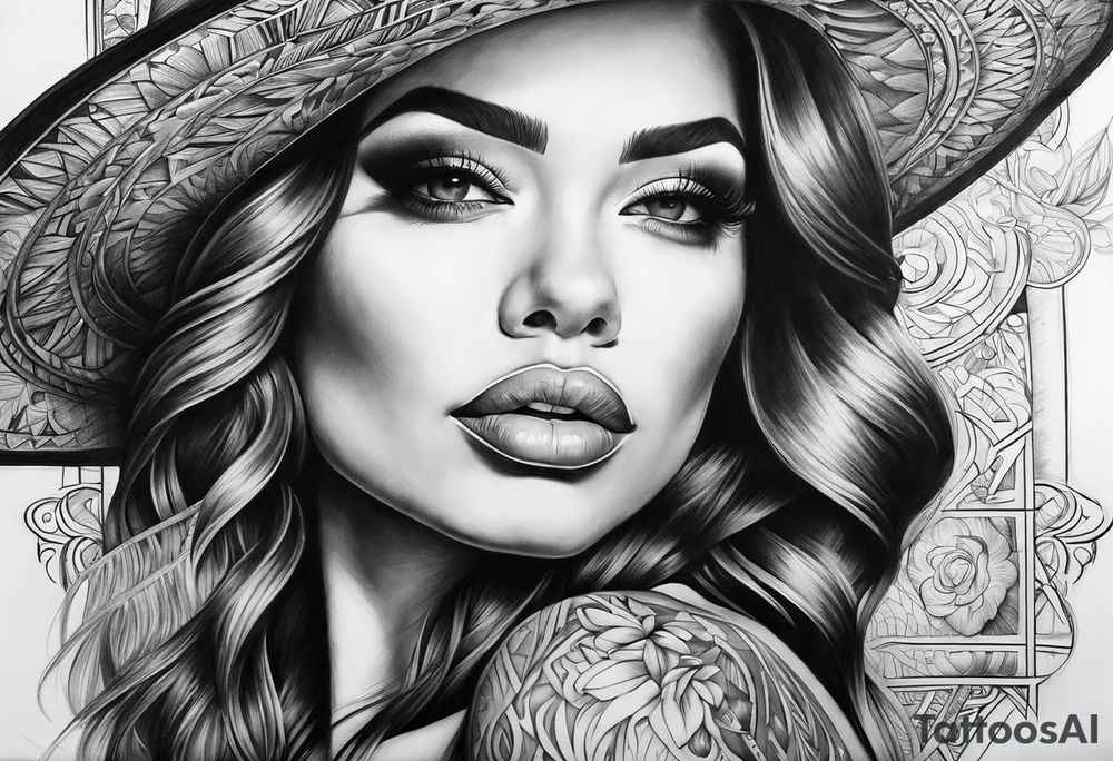Donna chicano tattoo idea