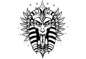 osiris,stars. tattoo idea