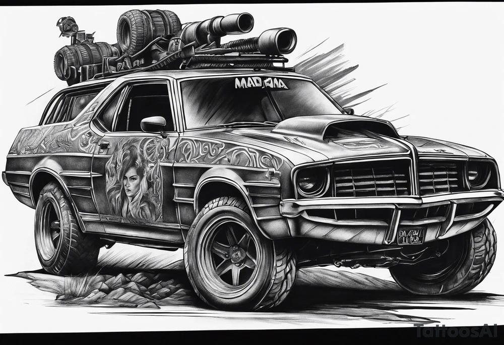Mad max tattoo idea
