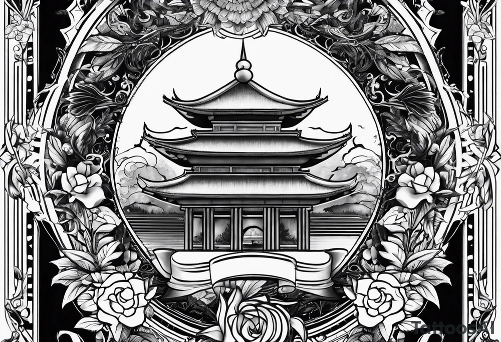 music related tattoo idea