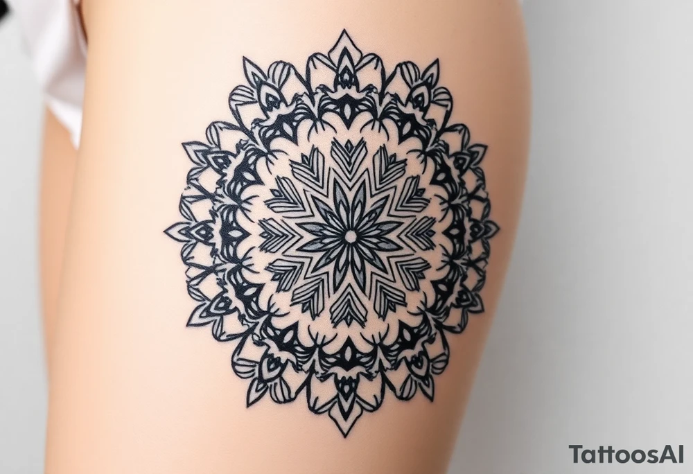 kaleidoscope tattoo idea