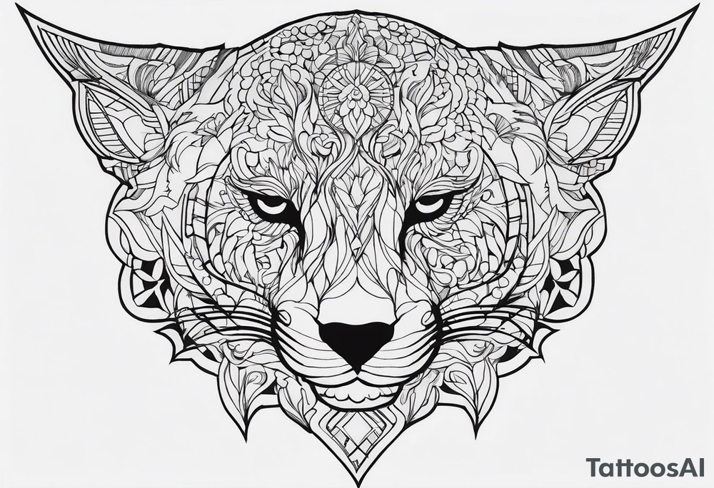 Скелет tattoo idea