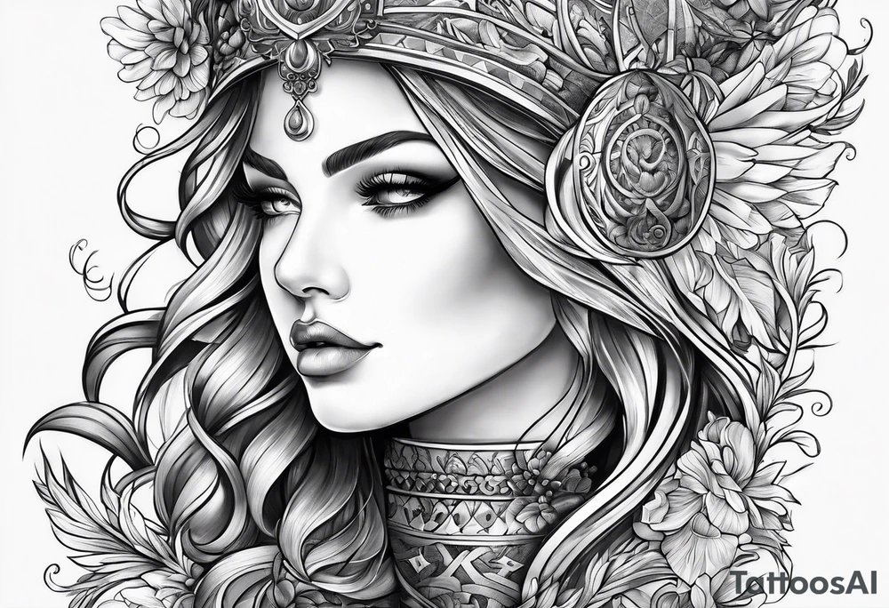 Rerebrace tattoo idea