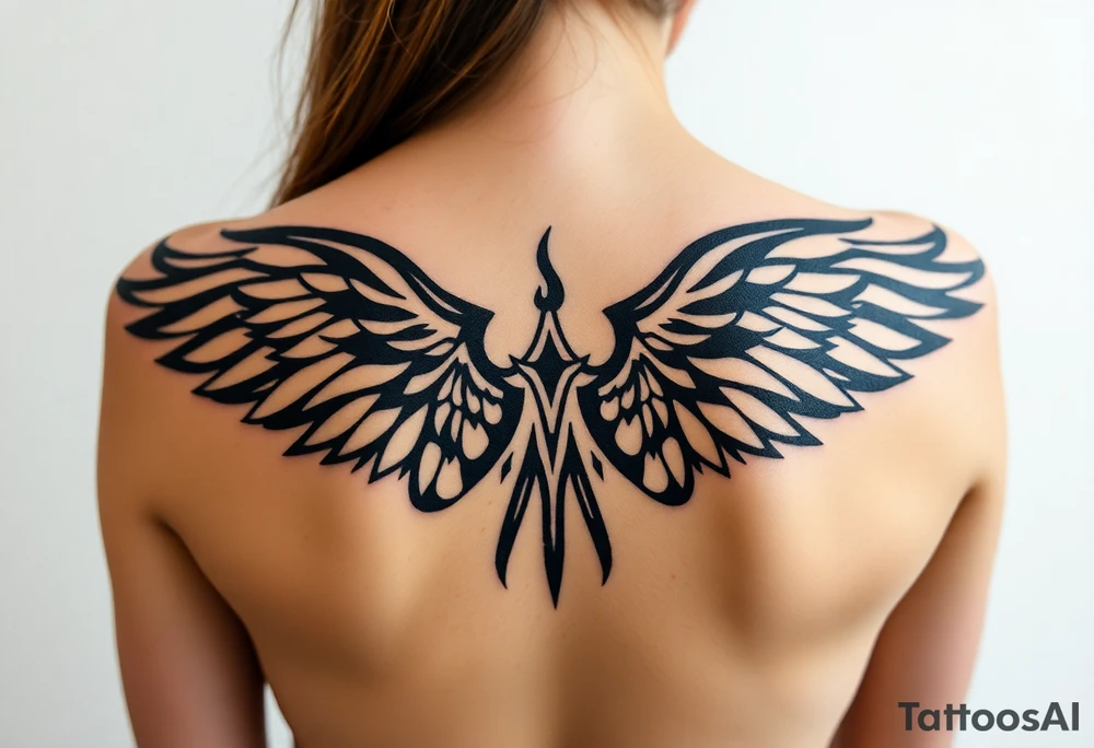 Wings tattoo idea