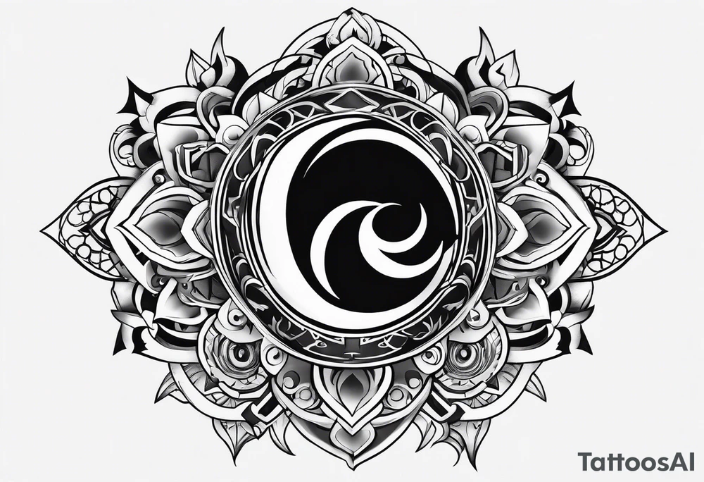 small tattoo to go on the back of the neck of the curse mark from naruto tattoo idea