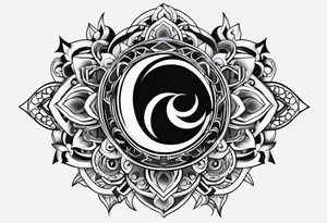 small tattoo to go on the back of the neck of the curse mark from naruto tattoo idea