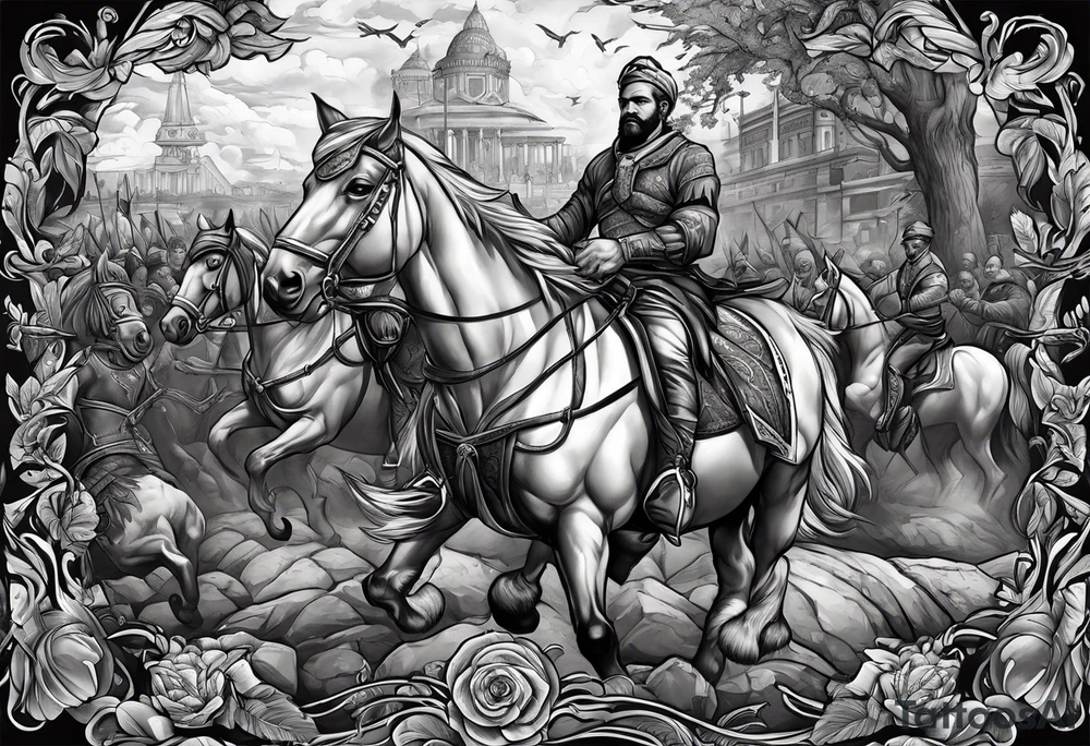 harriet tubbman setting slaves free tattoo idea