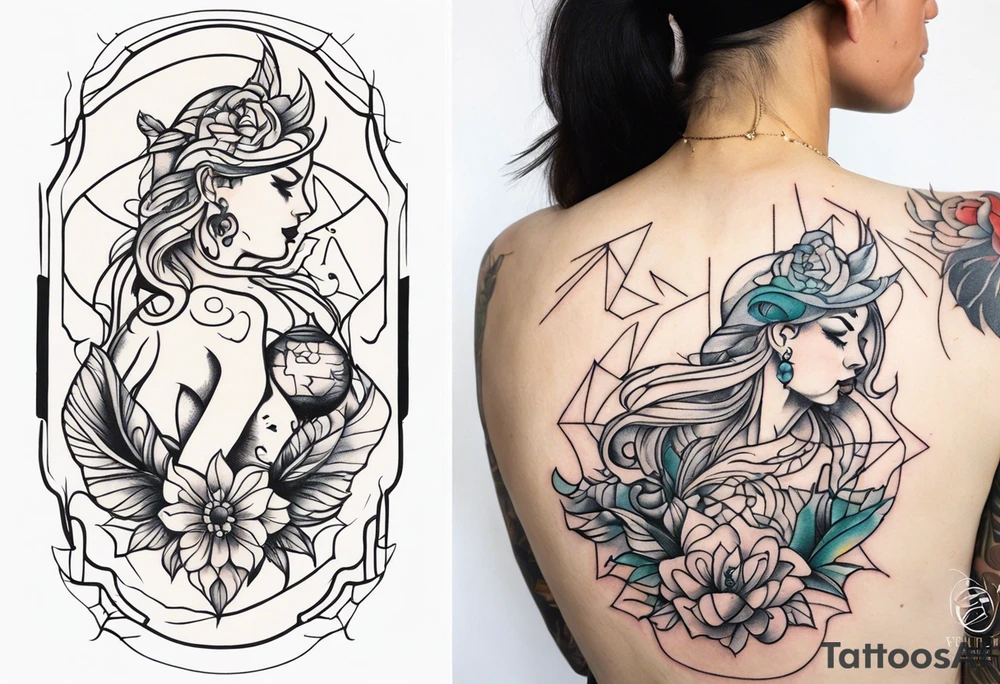 Body ripped skin tattoo tattoo idea
