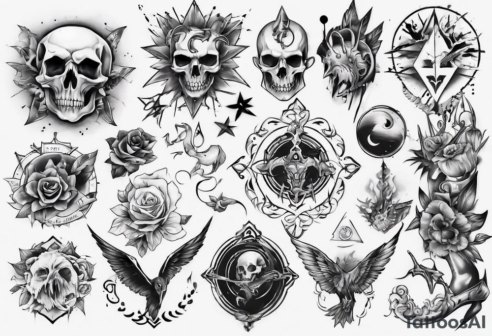 random, anything tattoo idea