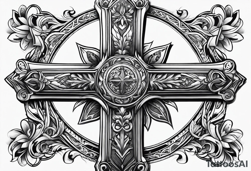 Cross tattoo idea