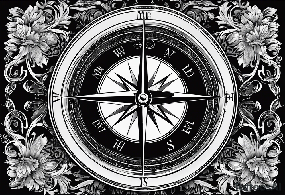 pocket compass opened with signature engraving on the top half inside tattoo idea pocket compass opened with signature engraving on the top half inside tattoo idea