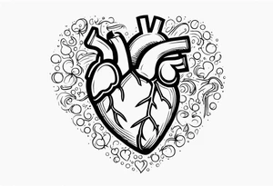 Heart Shaped Drugs tattoo idea