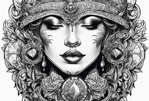 Biblical depiction of greed tattoo idea
