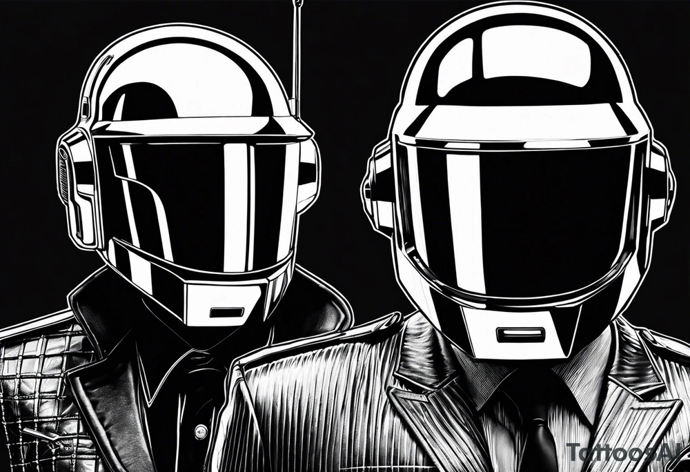 daft punk tattoo idea