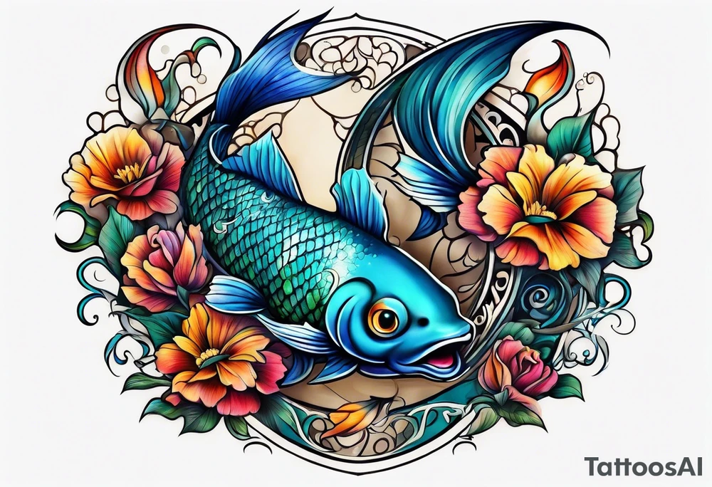 Pisces tattoo idea
