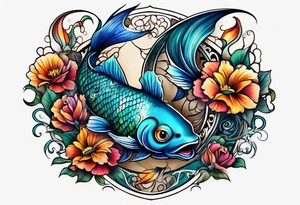 Pisces tattoo idea
