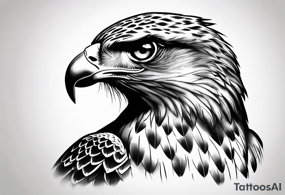A Hawk tattoo idea
