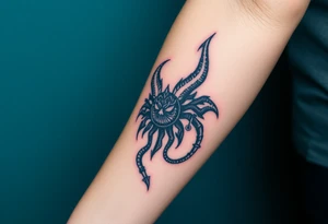 Mehrunes Dagon tattoo idea
