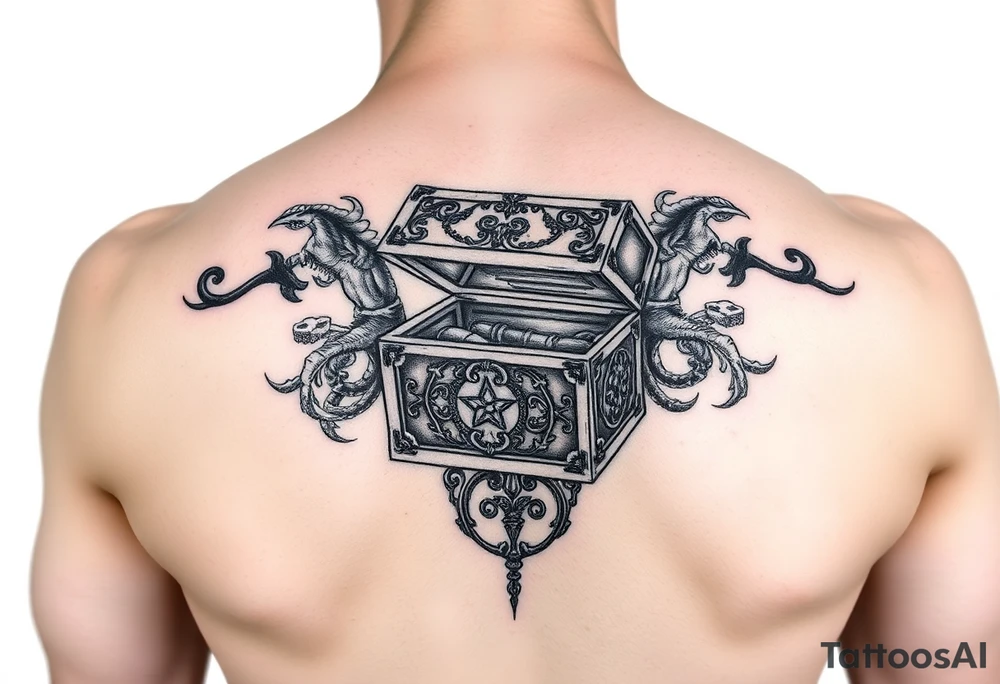 Pandoras box tattoo idea