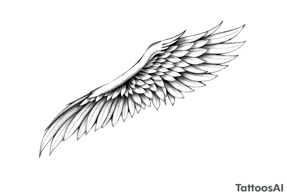 Wing tattoo idea