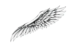 Wing tattoo idea