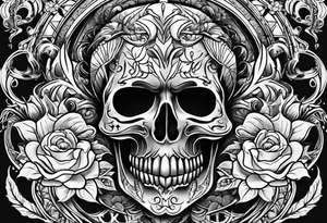 ghost face killer tattoo idea