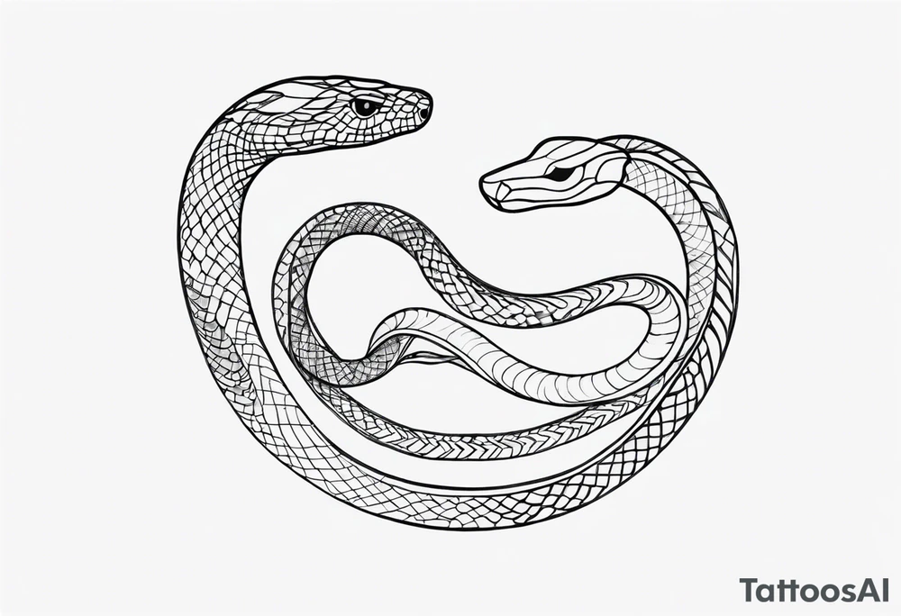 snake tattoo idea