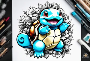 Squirtle tattoo idea