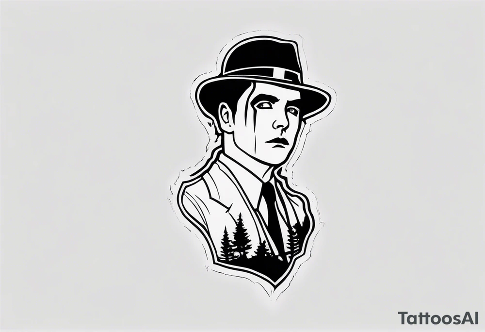 horror movie theme tattoo sleeve tattoo idea
