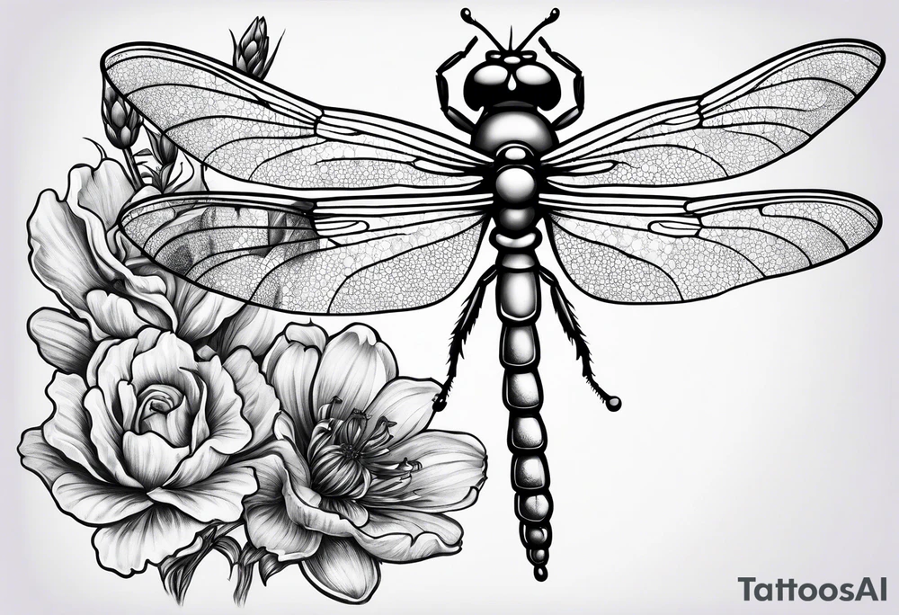Book lavender dragonfly bee standing stones tattoo idea