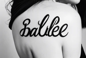 Bailee tattoo idea