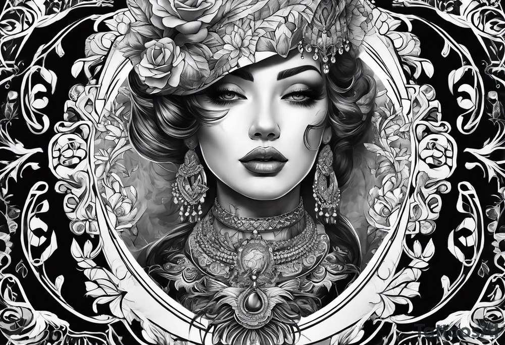 neck tattoo men tattoo idea