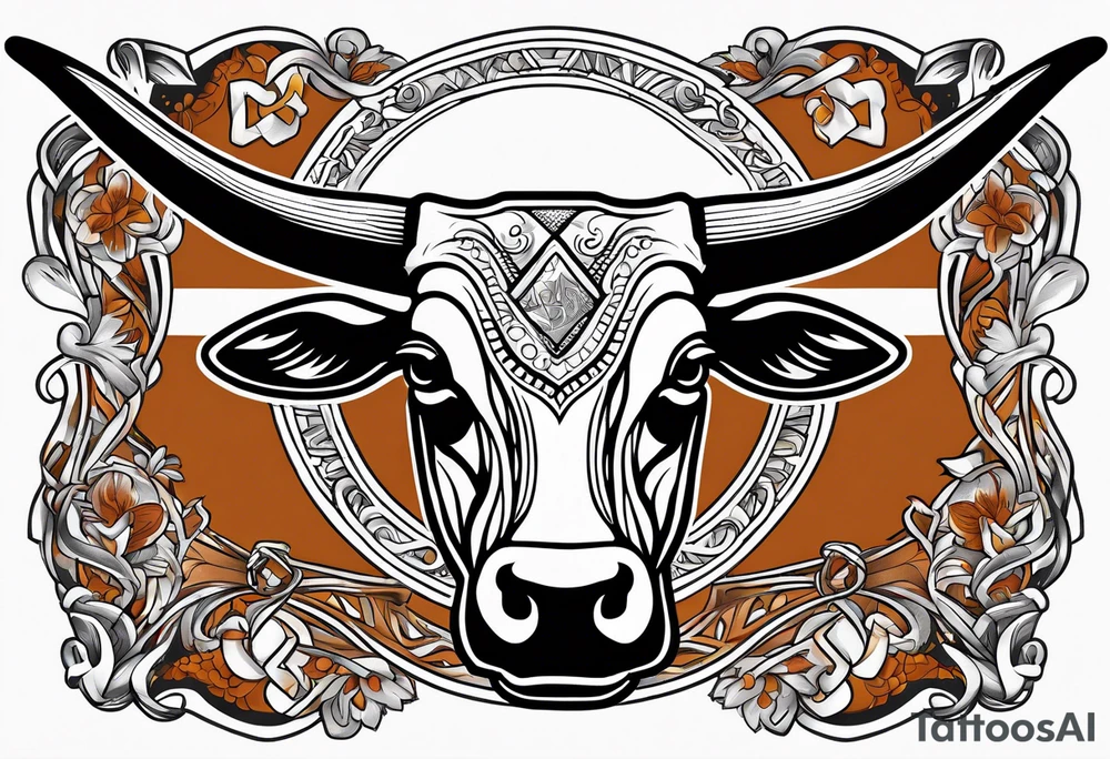 Texas longhorns and A&M aggies tattoo idea