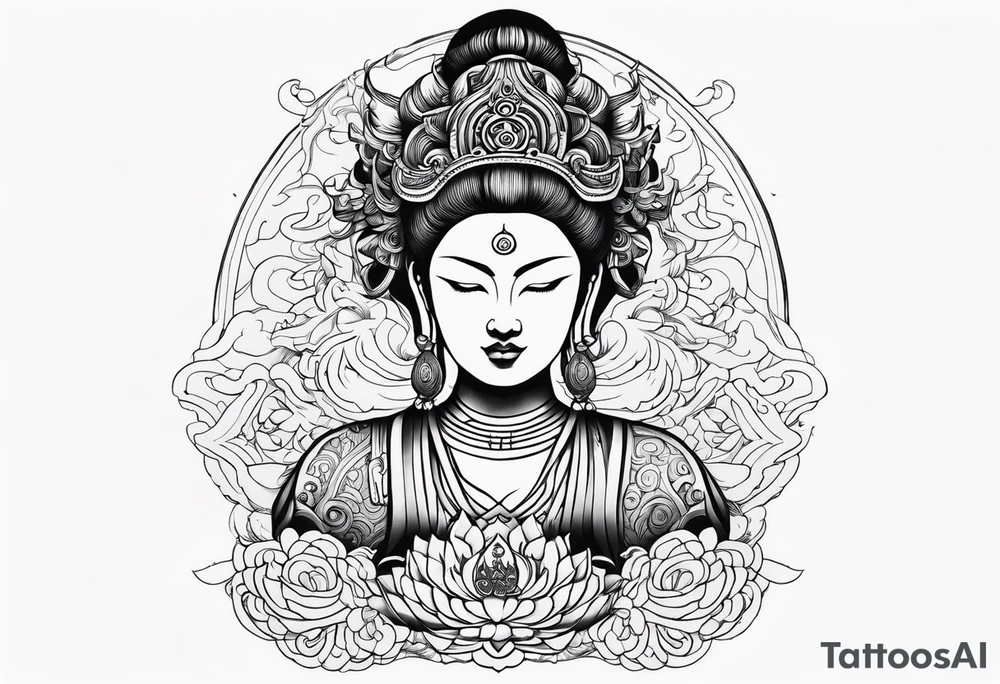 senjukannon, tattoo idea