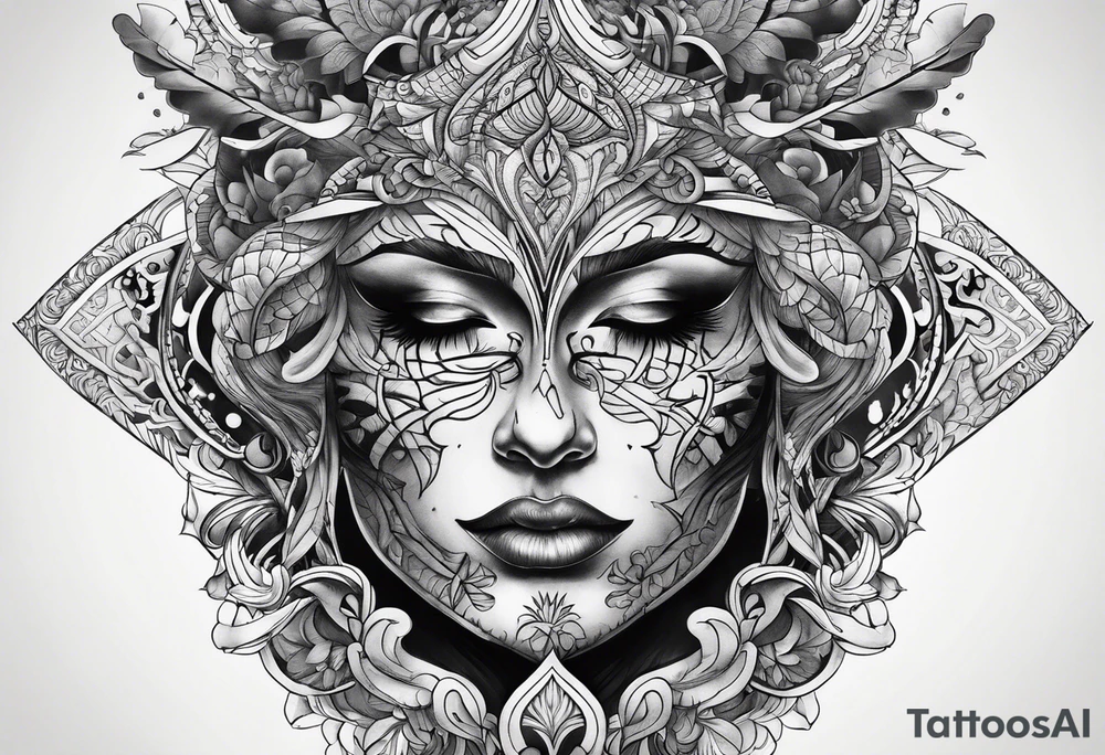 extreme pain arm tattoo idea