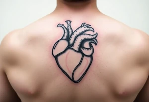 Kathy pat heart tattoo idea