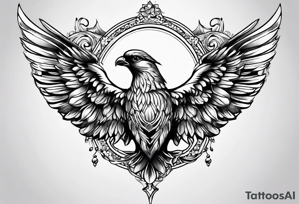 V style tattoo tattoo idea