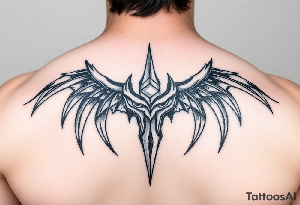 Predator mark tattoo idea