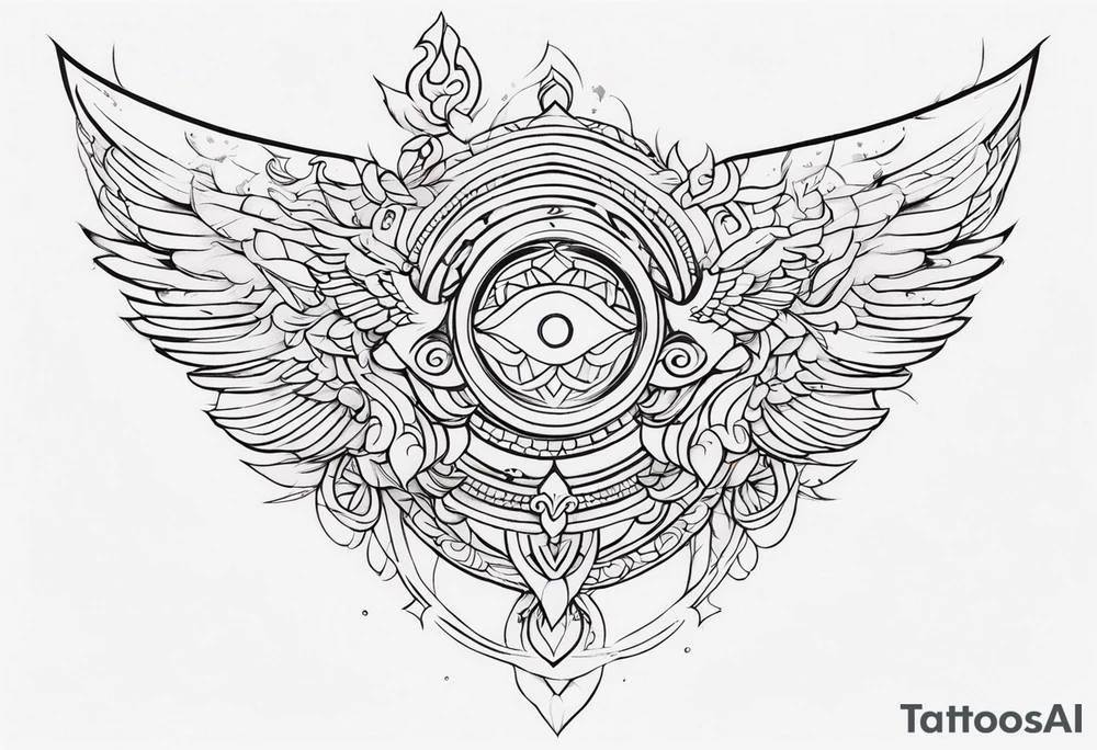 ahura mazda tattoo idea