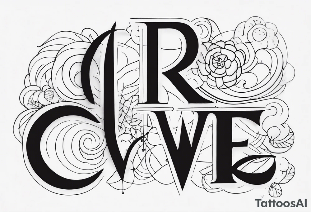POWER WORD tattoo idea