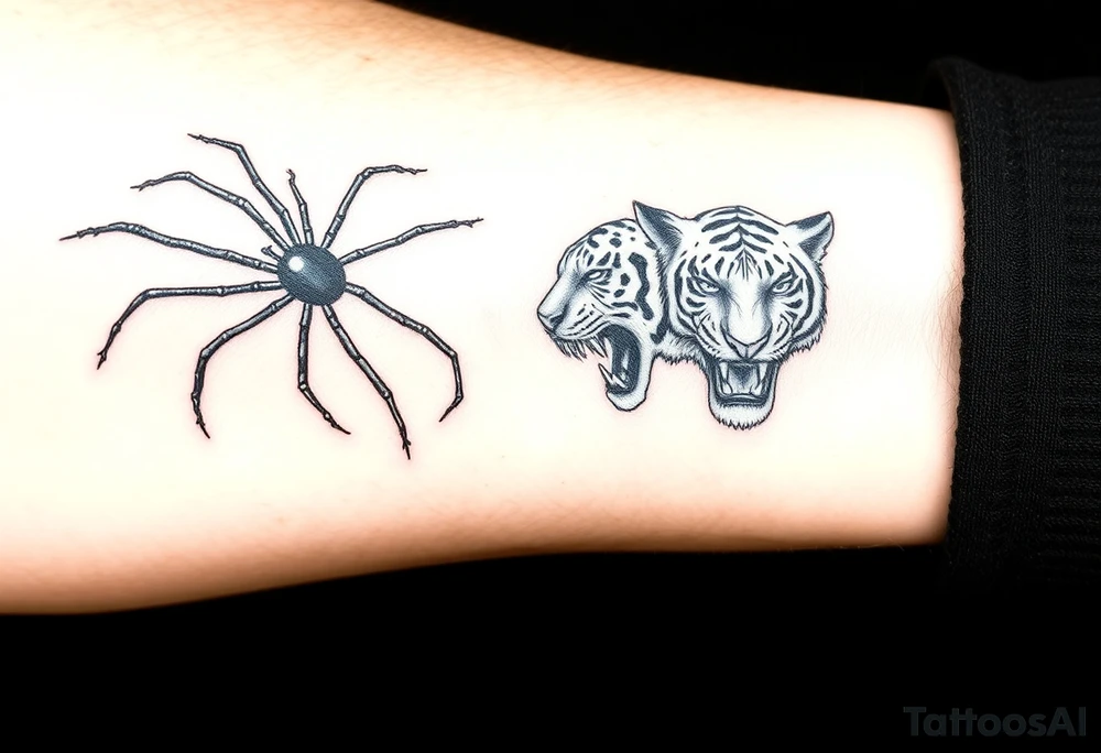 Anansi the spider and the tiger tattoo idea