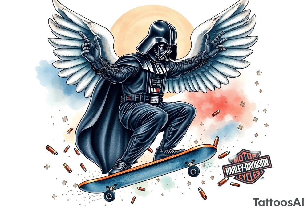 darth vader skateboarding, heaven, outdoors, harley davidson, bullets, puzzle
WORDS "Seth J. Carter"
12/29/88-01/06/24 tattoo idea