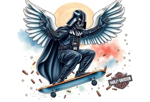darth vader skateboarding, heaven, outdoors, harley davidson, bullets, puzzle
WORDS "Seth J. Carter"
12/29/88-01/06/24 tattoo idea