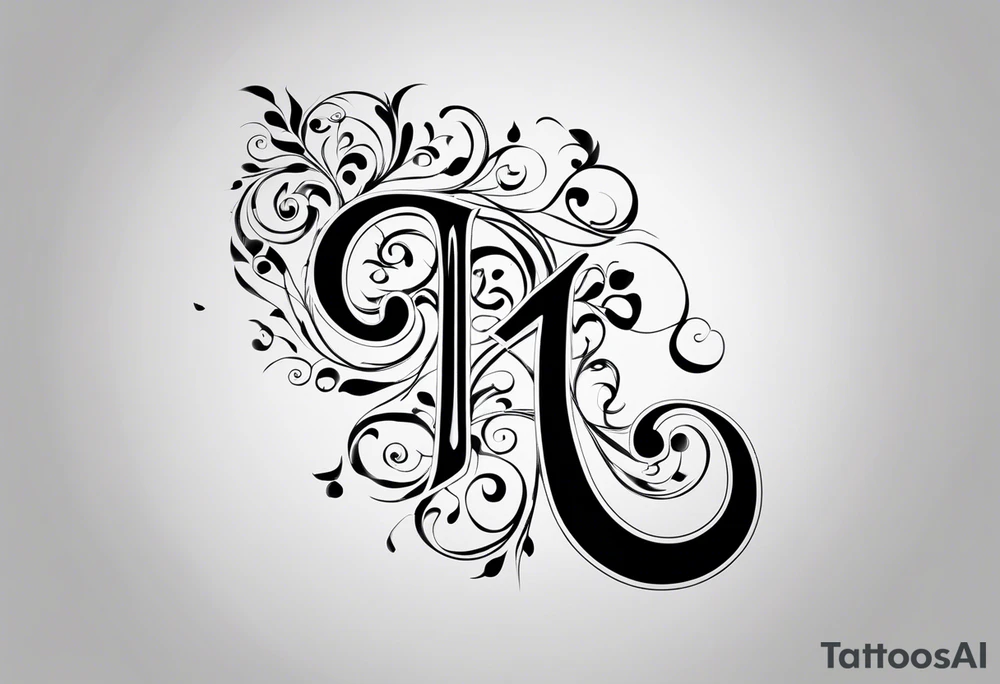 bass clef tattoo idea