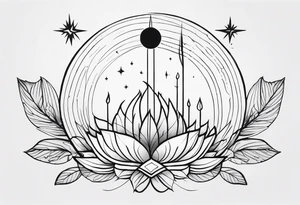 spiritual growth tattoo idea