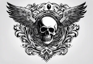 Rebirth, initials aj, pj tattoo idea