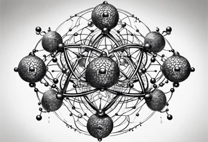 DMT molecule structure 11 tattoo idea